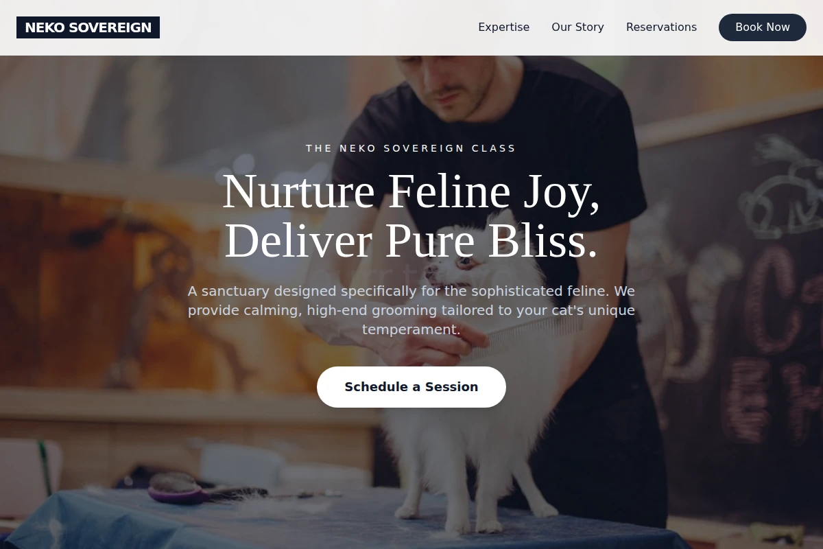 Feline Pet Grooming