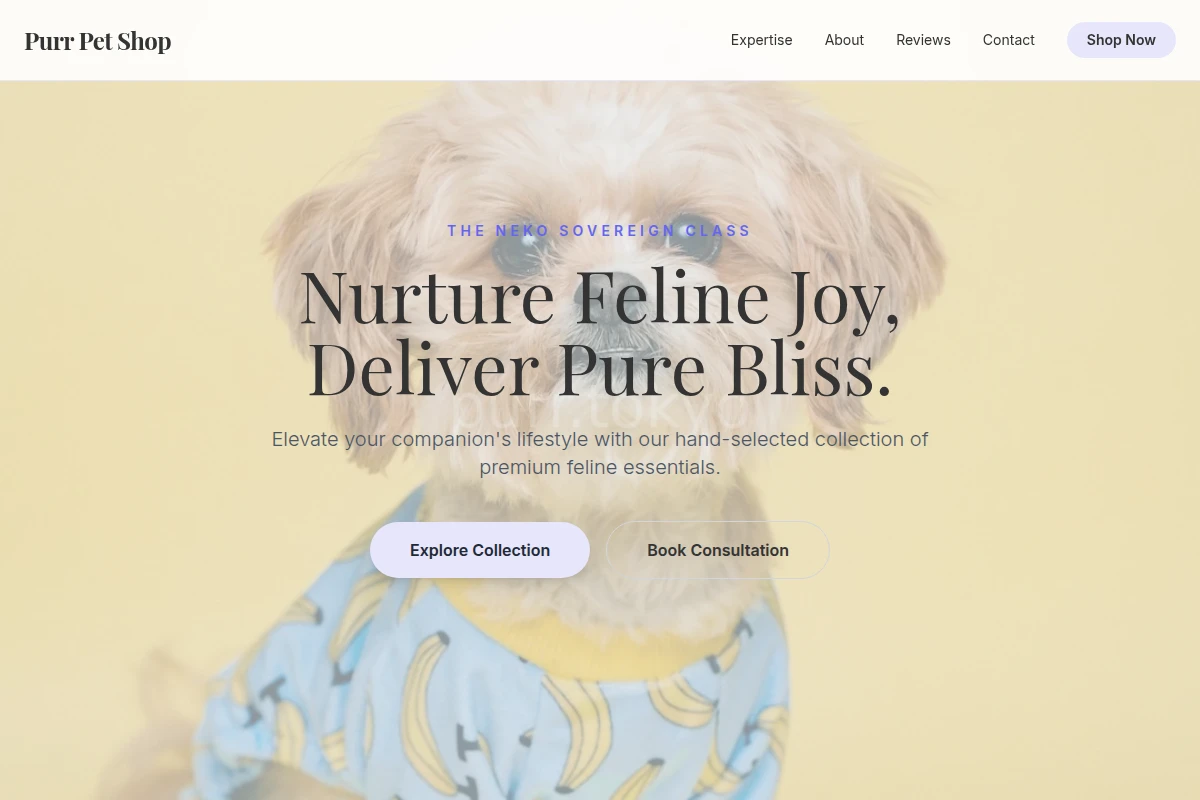 Purr Pet Shop